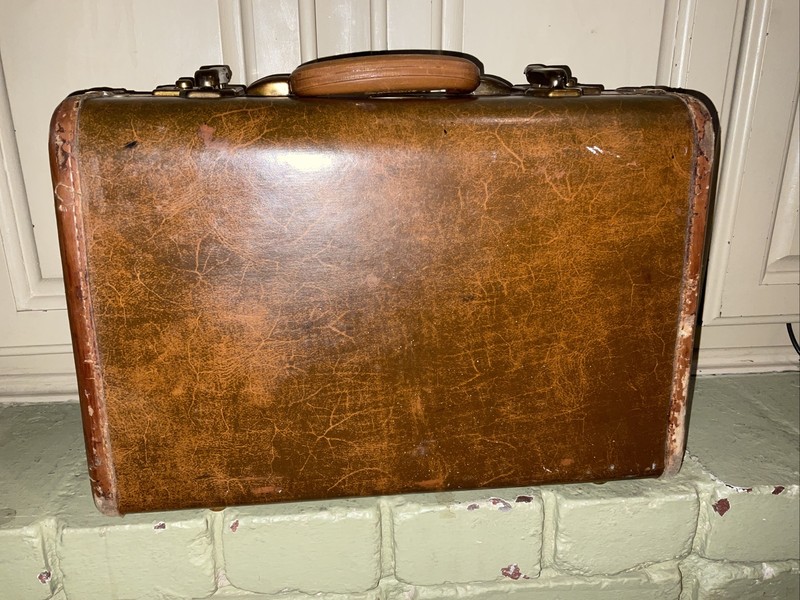 Samsonite Luggage MCM Train Case Small Suitcase 15x10x7 Shwayder Bros VTG