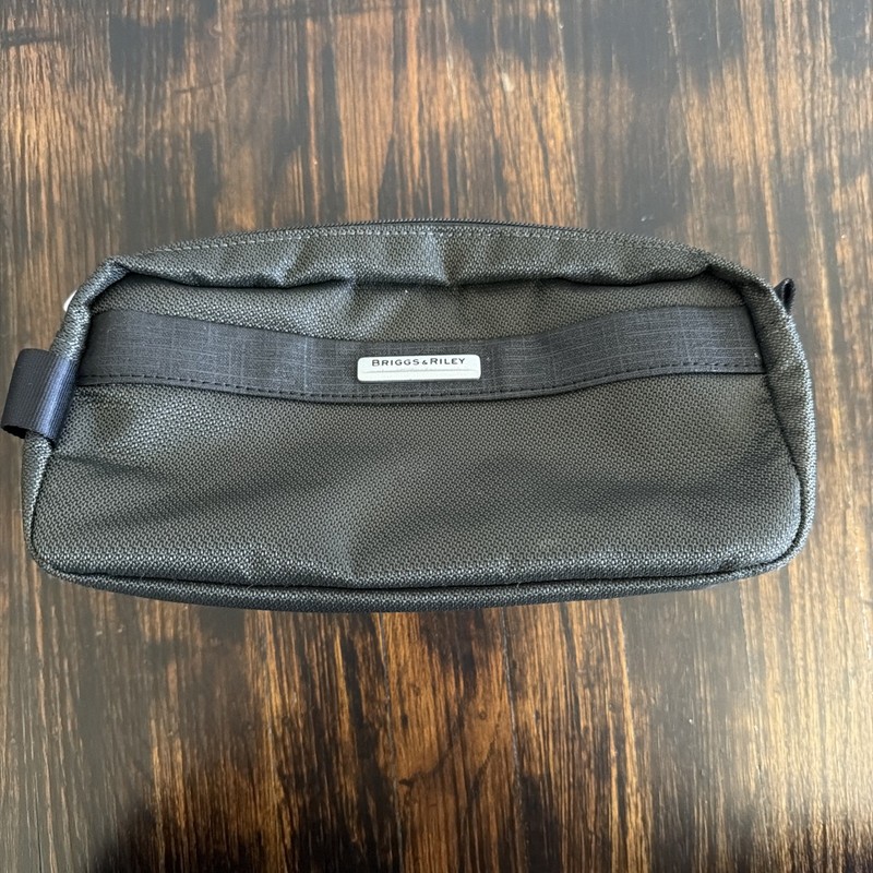 Briggs & Riley Baseline Dopp Kit Toiletry Travel Bag Black Ballistic Nylon