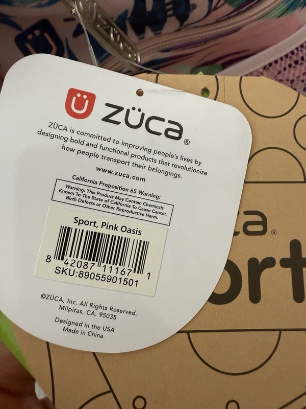 Zuca Pink Oasis Sport Insert Bag Only with Tags gallery