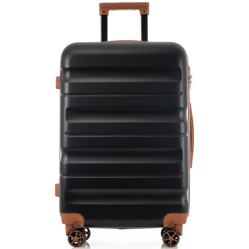 6-Piece ABS Hardshell Luggage Set Dual Spinner Wheels, Carry-On & Check-In Sizes gallery