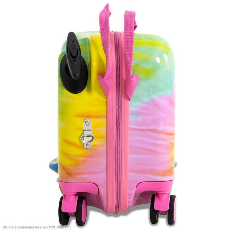 Disney Stitch Checked Hardside Ride on Luggage - Stitch gallery