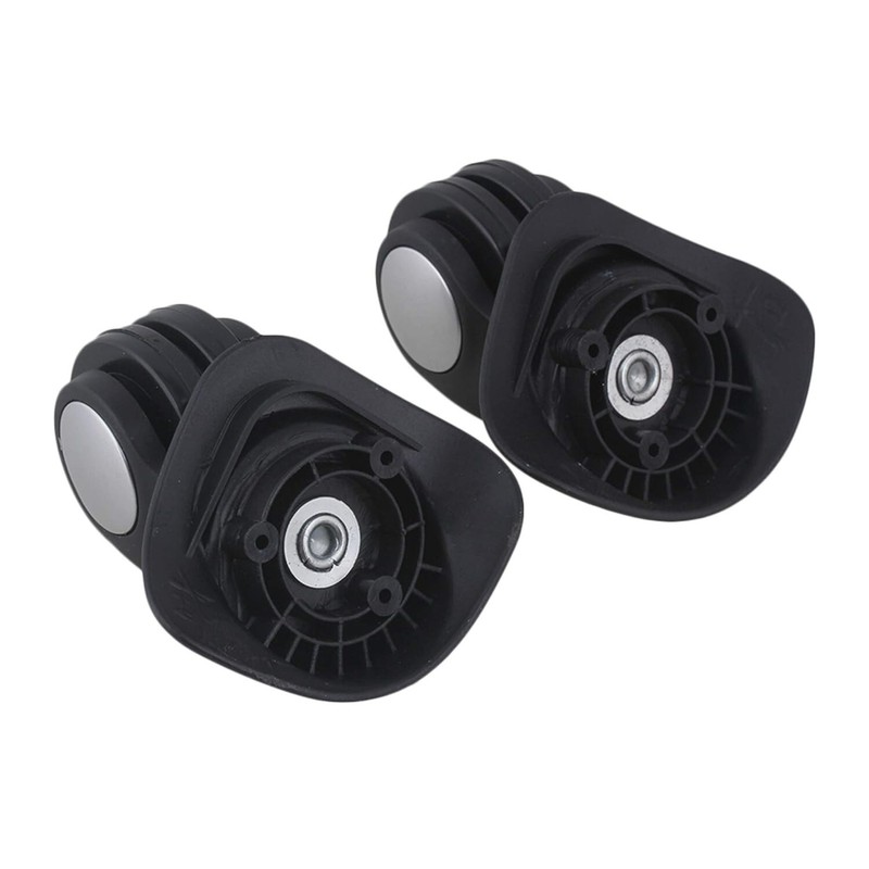 Effortless Replacement Caster Wheel Set for Luggage - Black, Lightweight Design gallery