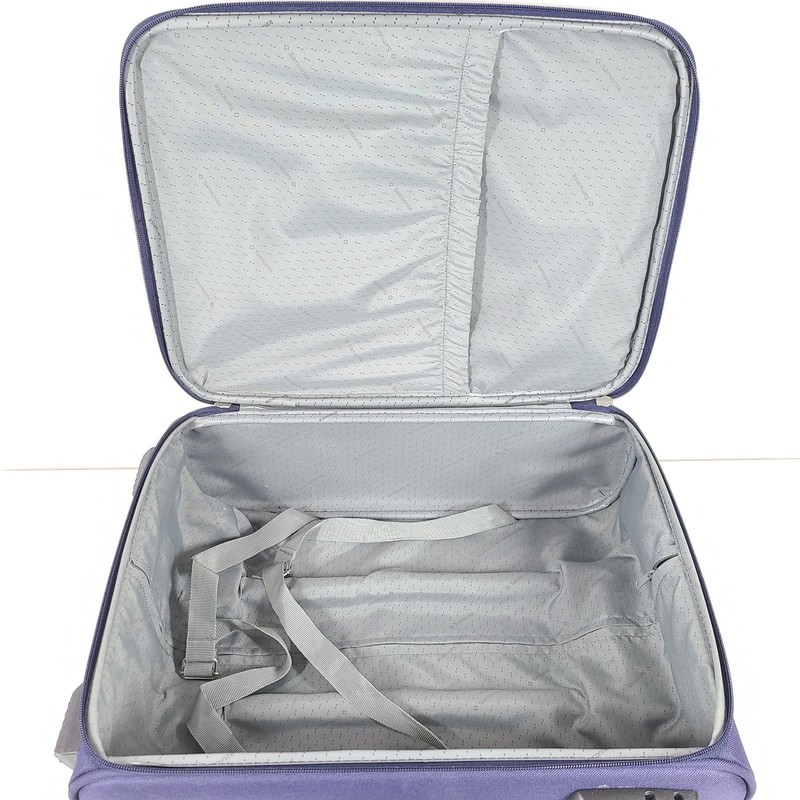 Samsonite 20" Carry On Softside Locking Luggage Two Wheel Lightweight Crown Blue gallery