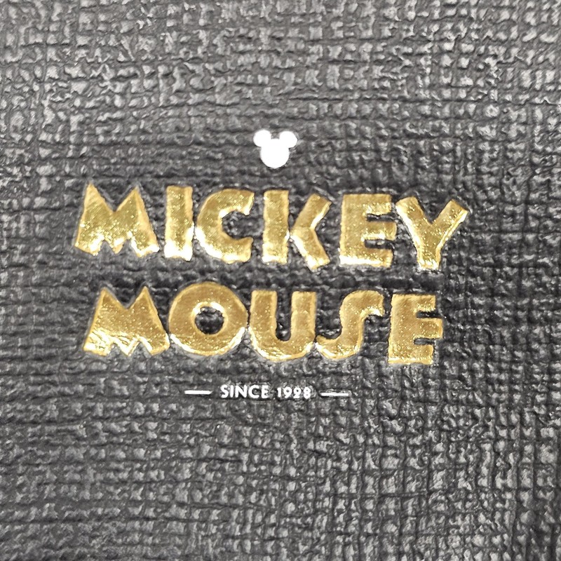 Disney Mickey Mouse Mini Backpack Black Faux Leather Bioworld Ears Clear Window gallery