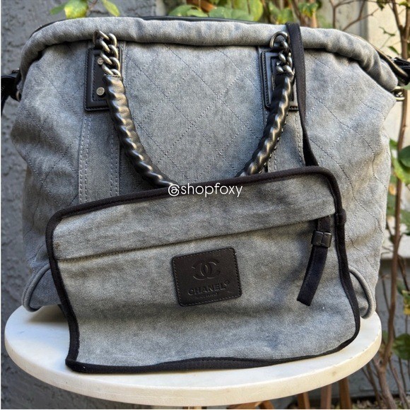 Chanel Street Style Weekender Coco Cocoon Carry On Suitcase Trolley Luggage Bag gallery