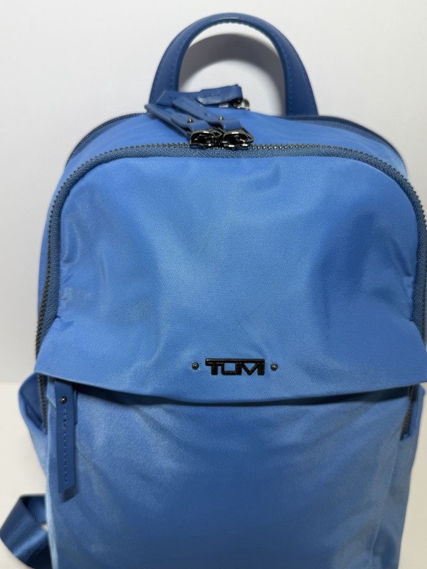Tumi Polly Backpack Rucksack Blue Small 13 X 8 X 4” MSRP $295.00 gallery