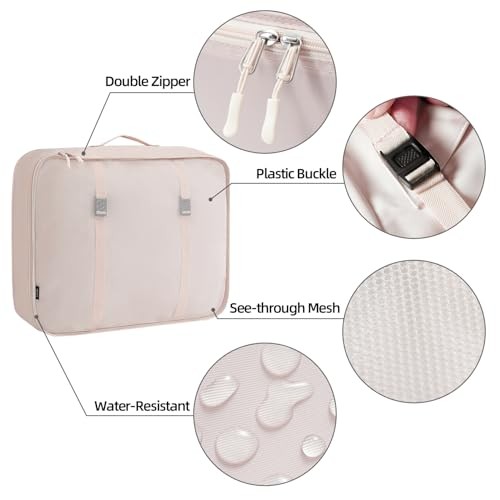6 Set/8 Set/10 Set Packing Cubes Various Sizes Packing Cream 10 Set-full Mesh gallery