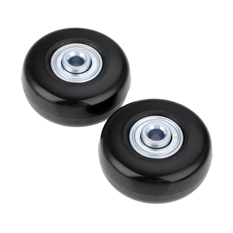2Set Luggage Suitcase Wheels Replacement OD Rubber wheel tires 45mm/54mm/64mm gallery