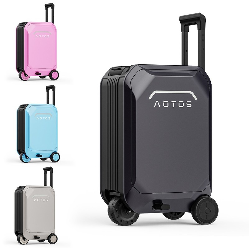 20'' Smart Rideable Suitcase 31L Electric Luggage Scooter For Travel gallery