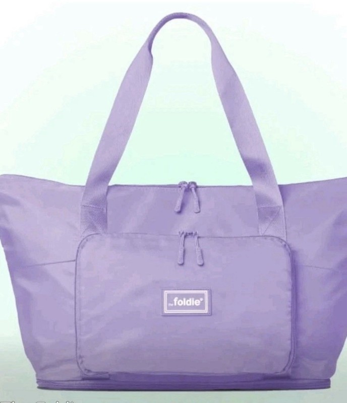 The Foldie® 4.0 Travel Duffle – Water Resistant – Expandable Bottom – Lilac