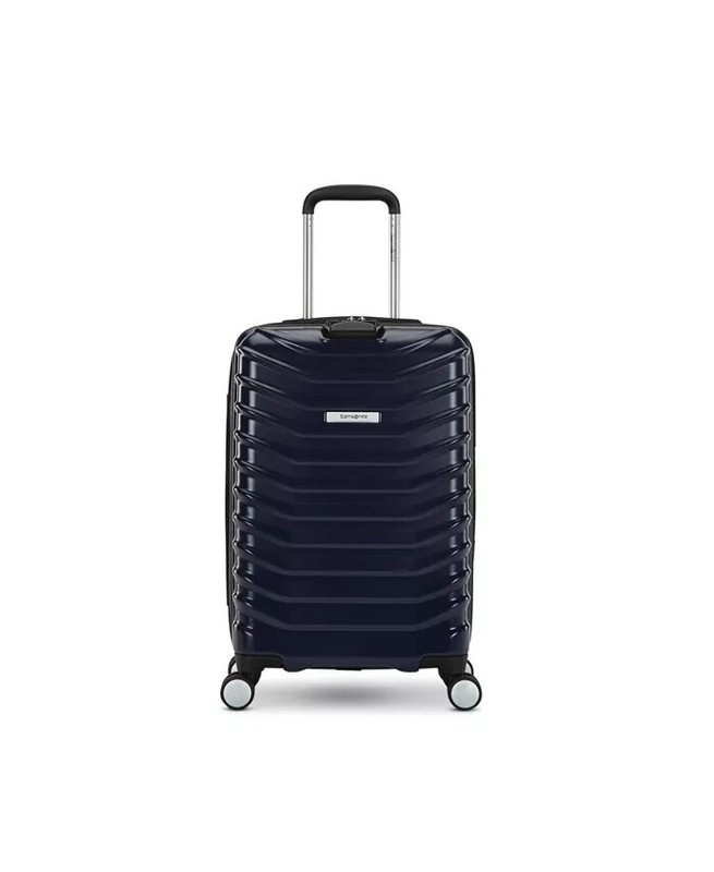 Samsonite Navy Spin Tech 5 20" Carry-On Spinner Suitcase B1192 gallery
