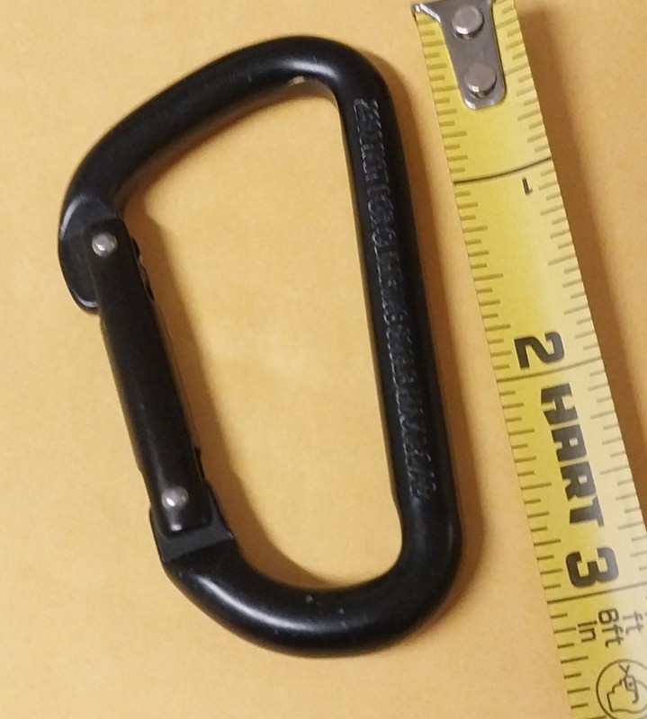 Locking Utility Belt Clip Keychain Backpack Luggage Accessory Heavy Duty