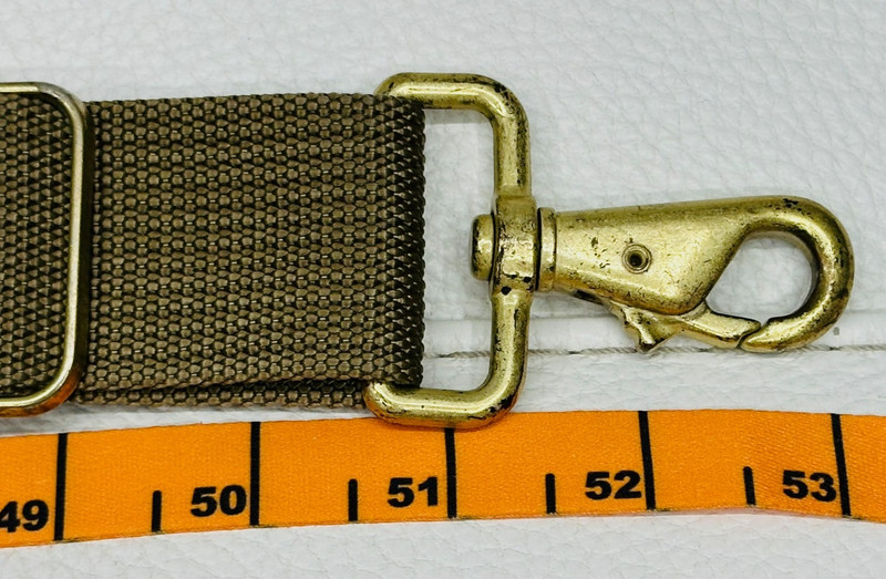 Hartmann Shoulder Leather Replacement STRAP BELT ONLY for Travel Luggage/Bag 53" gallery