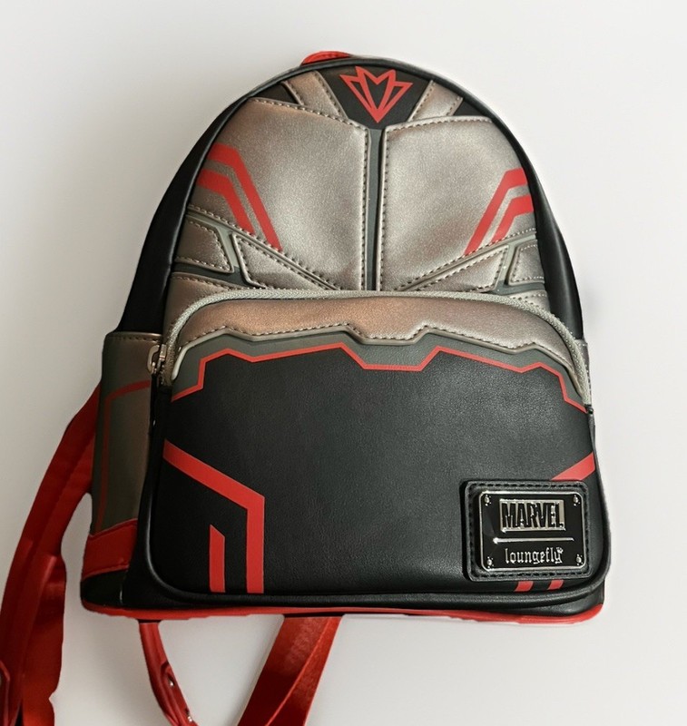 Marvel Loungefly Falcon Multicolor Mini Backpack – Very Good – See Photos