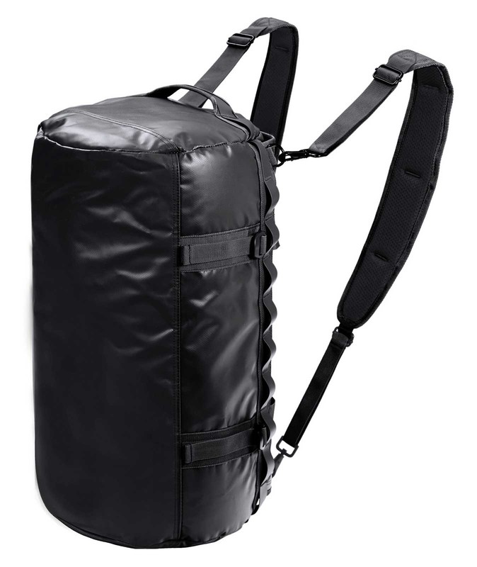 Harley-Davidson Water-Resistant Functional Hybrid Duffel Bag/Backpack - Black gallery