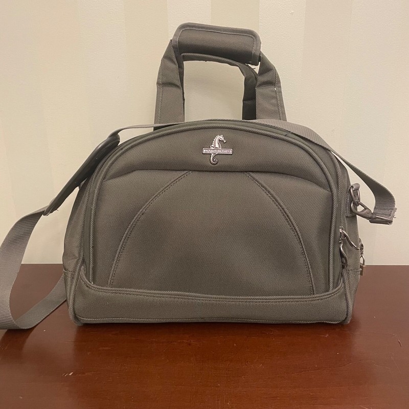 Atlantic Luggage Company Hunter Green Canvas Shoulder Tote Carry On Luggage Bag