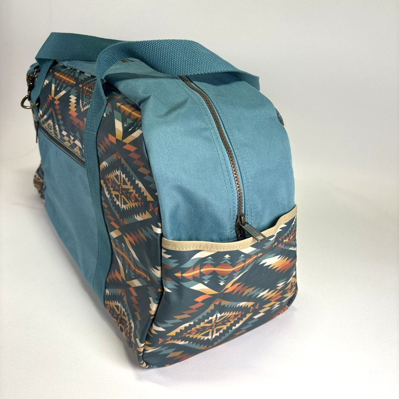 Pendleton Harding Beach Canopy Canvas Weekender Duffle Bag 24" Travel Aztec gallery