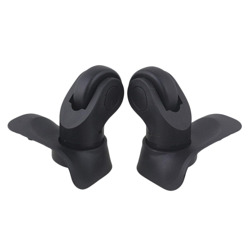 Luggage Wheels Replacement Black Plastic Left & Right Swivel Luggage Suitcase... gallery