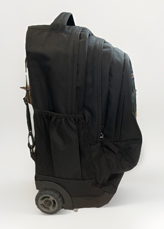 JanSport Driver 8 Rolling Backpack Wheeled Travel Bag 15” Laptop Sleeve - Black gallery