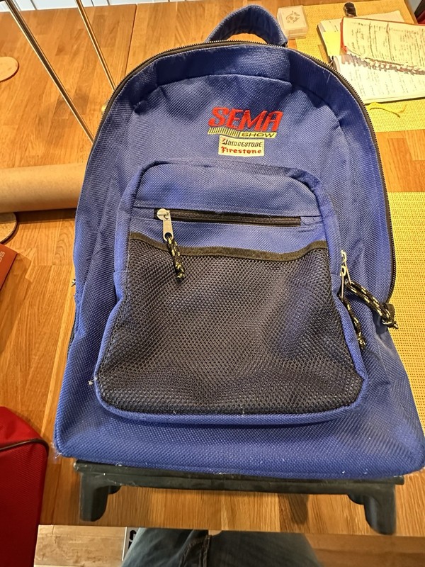 SEMA Backpack – Wheels, Extension, Heavy duty BLUE