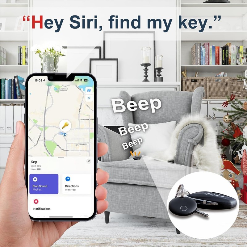 Replaceable Battery Luggage Tracker - Prevent Loss with Waterproof Design gallery