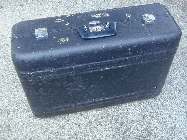 ZERO HALLIBURTON CAMERA/EQUIPMENT CASE #27550 25X9X18 BLACK ALUMINUM