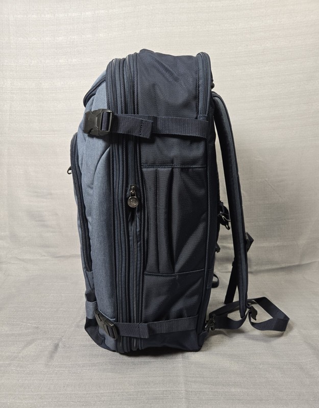 Ebags Mother Lode Travel Backpack 45L Full Size Blue Convertible Expandable gallery