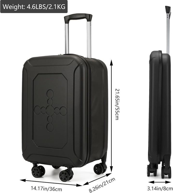 Collapsible Suitcase checked Fully Foldable Luggage Hardshell Carry-On Suitcase gallery