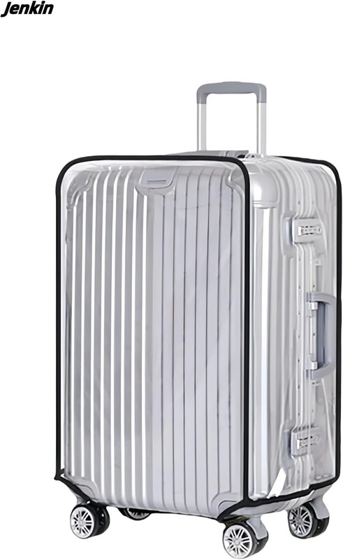 Luggage Protector Suitcase Cover PVC Waterproof Travel Suitcase Fits Most 20" to gallery