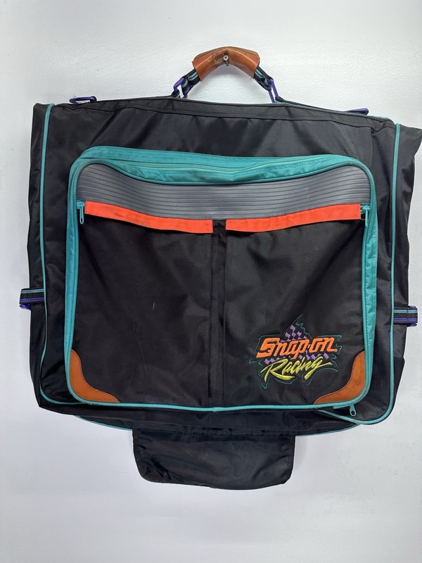 RARE Snap-On Racing Garment Travel Bag, Snap On Tools 1990’s