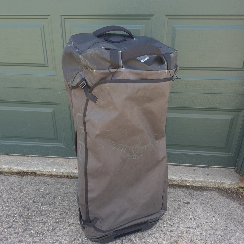 Osprey Transporter 120L Wheeled High Road Chasis Duffel Bag Black 37inch Luggage