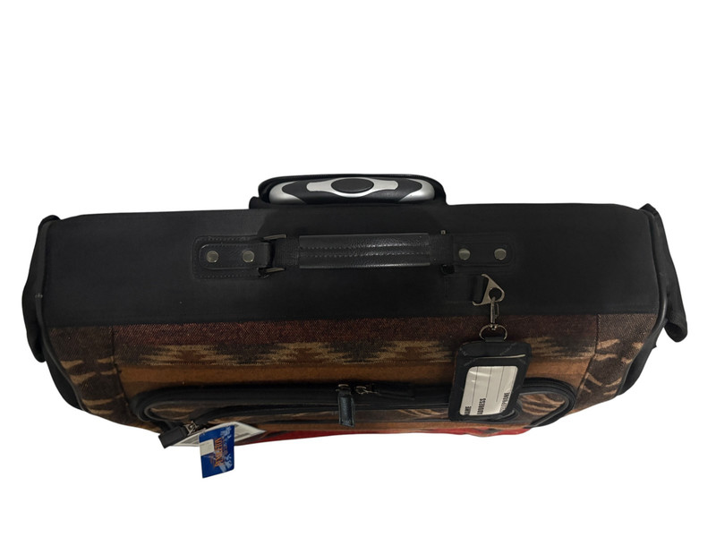 Pendleton Southwest Aztec Rolling Luggage Bag Suitcase Weekend Bag NWT gallery