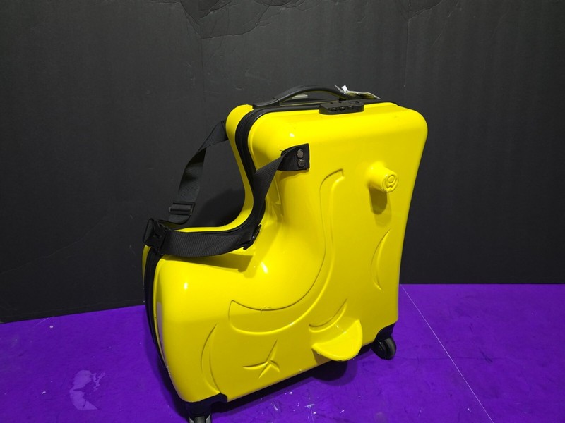 20 Inch N-A AO WEI LA OW Kid’s Ride on Suitcase Luggage w Spinner Wheels Aoweila