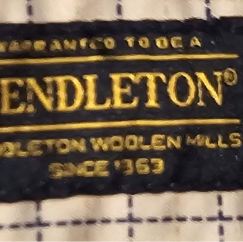 Pendleton Harding 28" Hardside Spinner Luggage Rolling Suitcase Aqua White Brown gallery