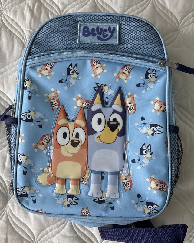 BLUEY - Kids Hard Side Trolly Carry on & Back Pack Luggage Set gallery