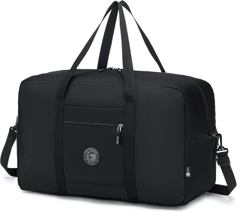 Carry on Bag 22X14X9 Airlines Approved, 48L Canvas Travel Duffel Bags for Men Wo