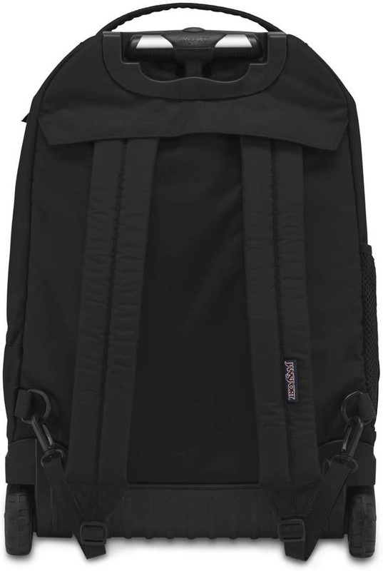 Driver 8 Wheeled Rolling Backpack with 15-Inch Laptop Sleeve, Black Elegance gallery