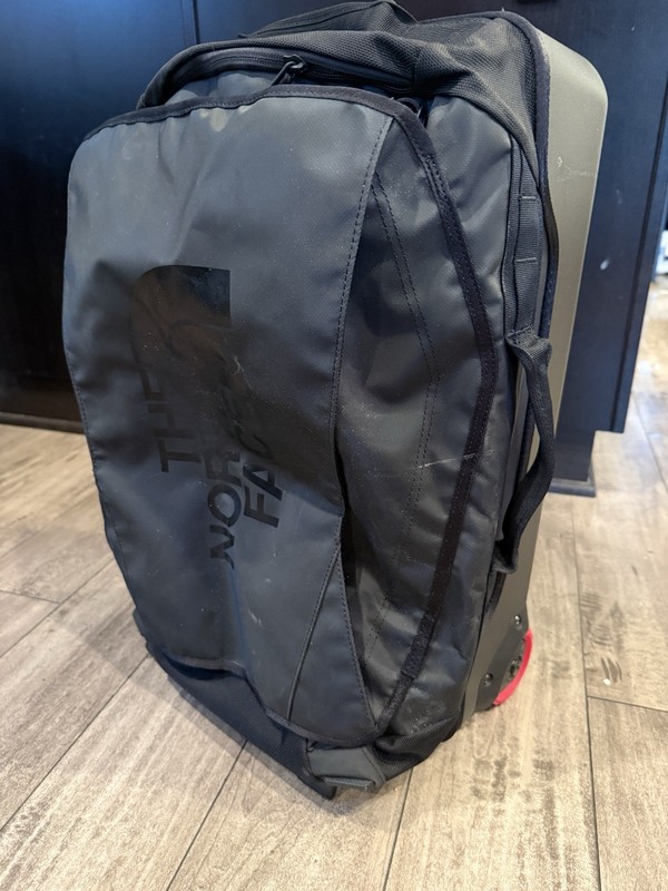 The North Face Base Camp Rolling Thunder 22 Wheeled Luggage 40L Matte Black