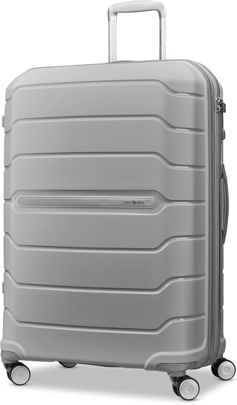 Samsonite Freeform Large Checked Luggage w/ Dual 360° Spinner Wheels MINOR DENT