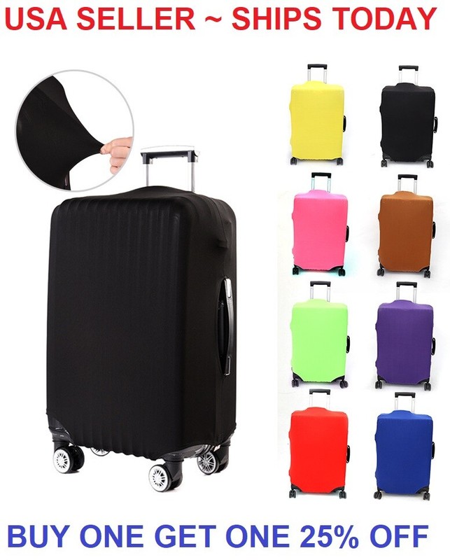 Elastic Luggage Suitcase Protector Cover Suitcase Anti Dust Scratch 18″-28”