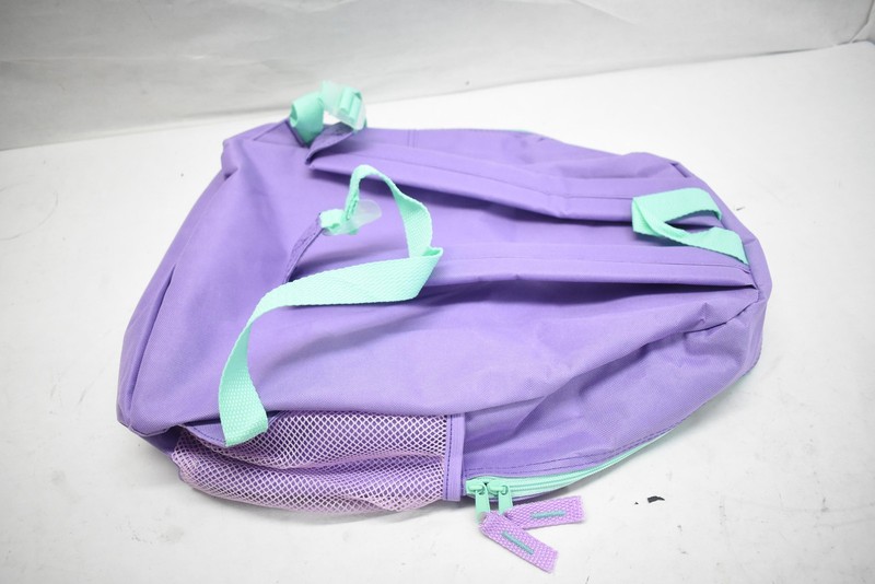 Summit Ridge Backpack Purple Pink Mint Kids School Bookbag 100% Polyester NEW gallery