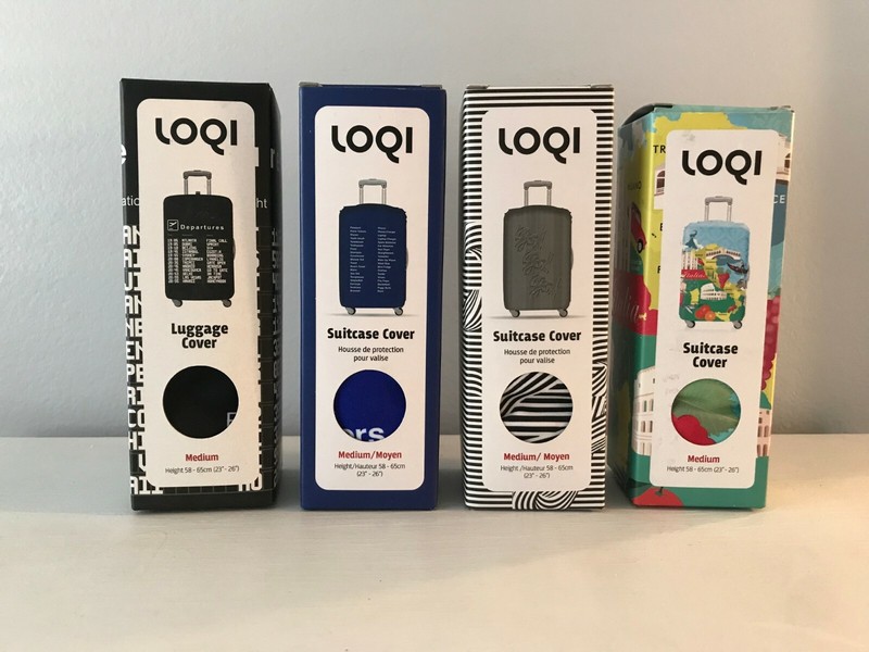 Loqi Suitcase Cover, 4 Patterns