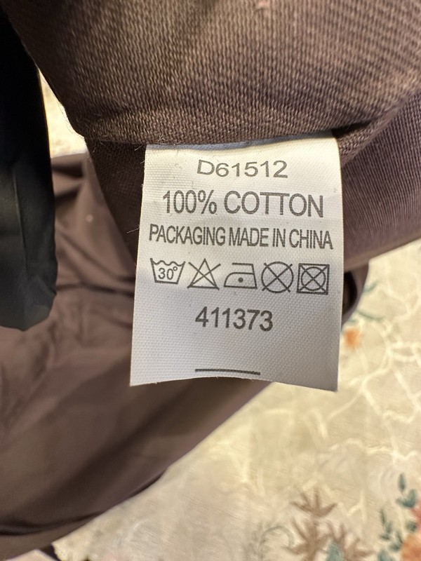 Authentic Louis Vuitton Storage Garment Bag Brown 100% Cotton gallery