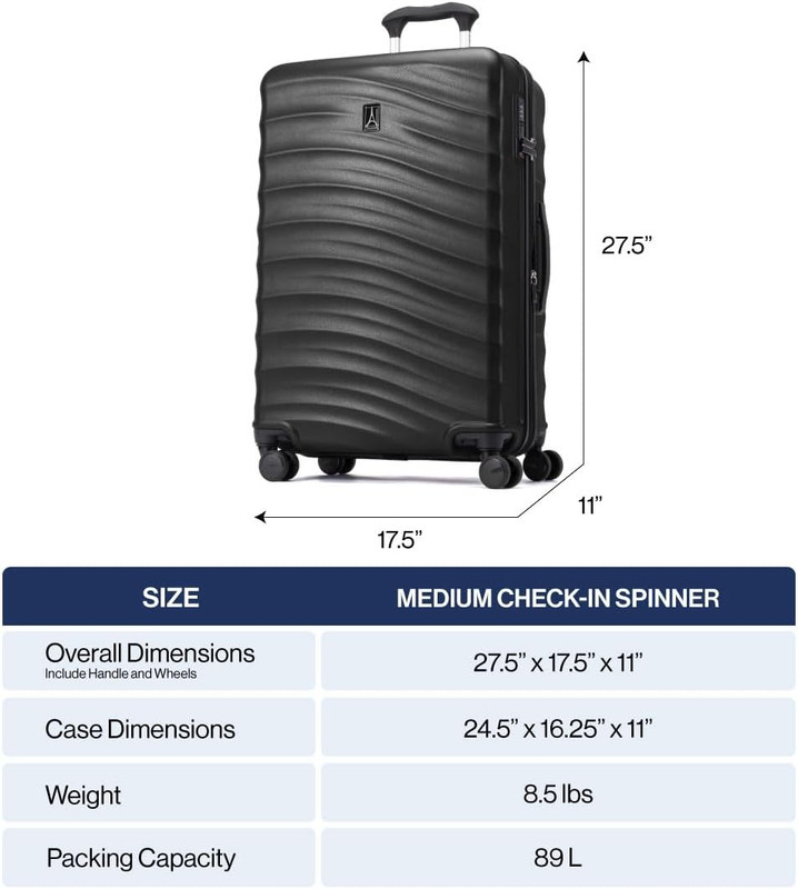 Maxlite Air V2 Hardside Expandable Checked Luggage, 8 Spinner Wheels, Lightweigh gallery