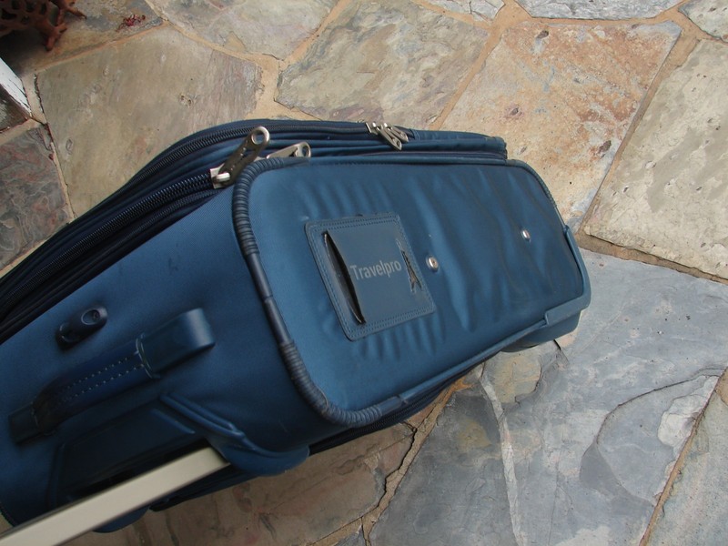 TravelPro Crew 5 22” Expandable Carry-On 2 Wheel Luggage Blue gallery