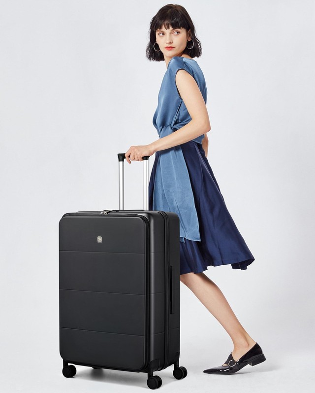 Hardside Expandable Large Checked Luggage, 28 Inch Top Opening Trunk Luggages... gallery