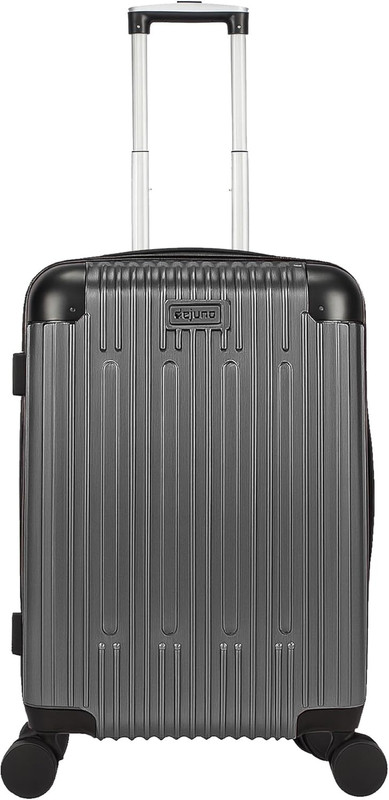 Dejuno Cornwall 20-Inch Carry-On Lightweight Hardside Spinner Luggage – Charcoal