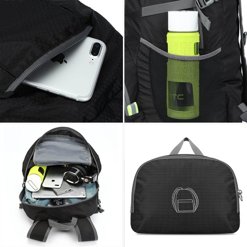 Packable Backpack 35L Water Resistant Hiking Travel Daypack Lightweight gallery