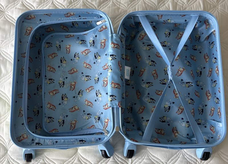 BLUEY - Kids Hard Side Trolly Carry on & Back Pack Luggage Set gallery