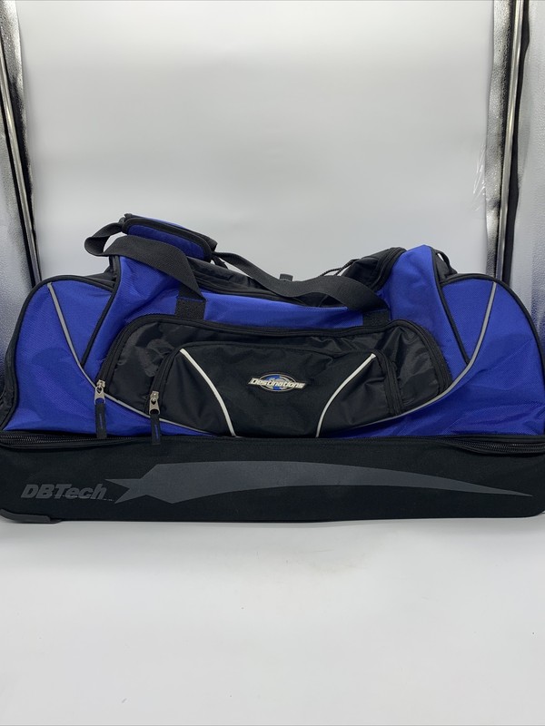 DBTech Destinations Rolling Travel Luggage Duffel Bag Roller Bag Gym Travel